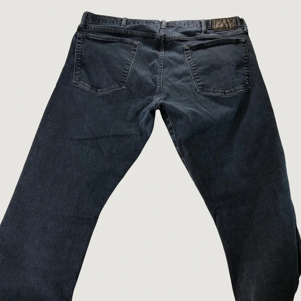 Polo Ralph Lauren Hampton Relaxed Straight Jeans Mens 40x32 Dark Blue Wash Denim
